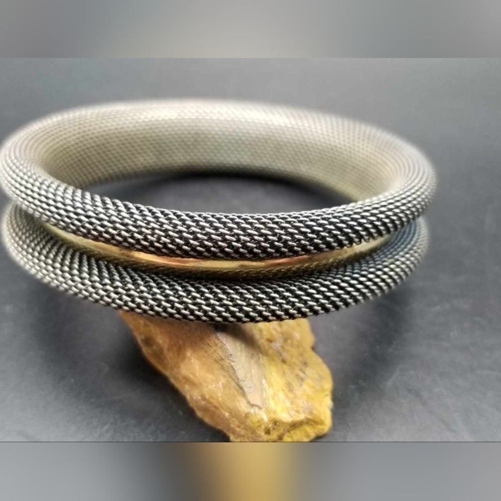 High class mesh estate bracelet B717